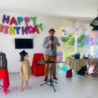 Anniversaire à domicile .